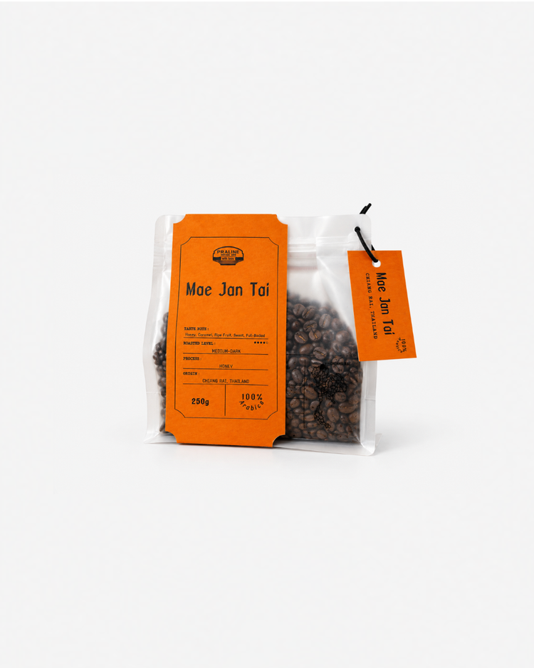 "Mae Chan" Honey Process Medium Roast Coffee  250g