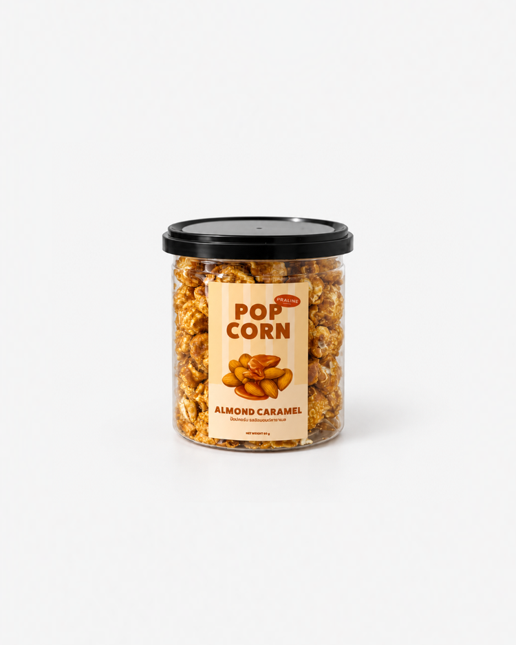 Almond Caramel Popcorn
