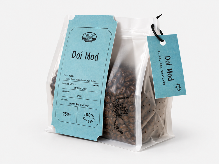 "Doi Mod" Arabica Coffee – Medium-Dark Roast, 250g