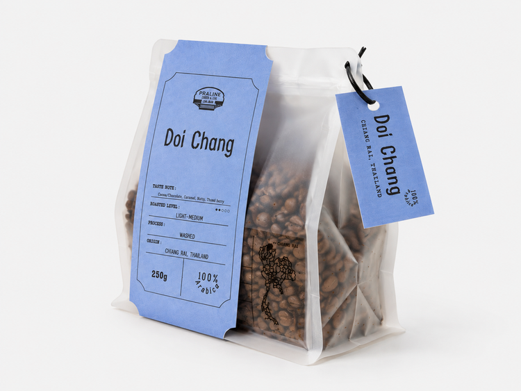 "Doi Chang" Chiang Rai Light Medium Coffee 250g