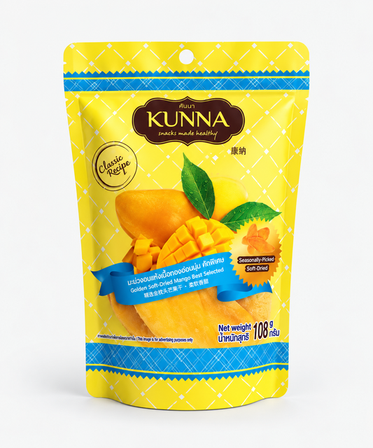 Golden Soft Dried Mango 108g